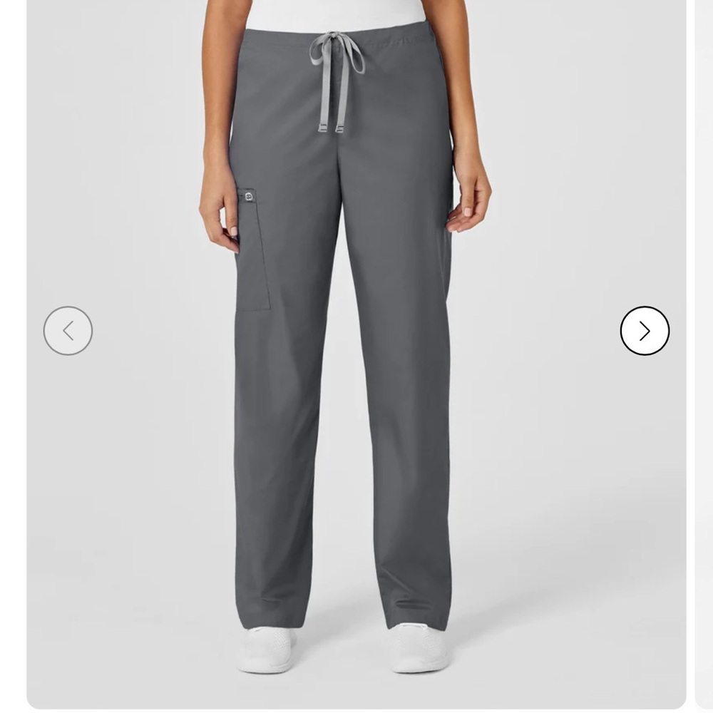 WonderWink 5XL Flexible Fit Scrubs in Pewter Unisex